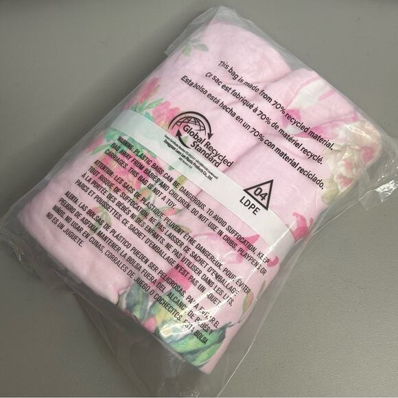 LoveShackFancy x Pottery Barn Floral Pink Family Beach Towel Cabbage Rose NWT - Picture 5 of 5